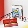 Estojo Lápis Aquarela Caran D’Ache Keith Haring