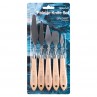 Kit Espátula Para Pintura em Tela Sinoart C/5