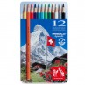 Lápis Aquarelável Caran D’Ache Prismalo 12 Cores