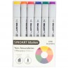 Marcador Artístico Sinoart Marker 06 Tons Secundários 